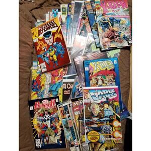 Mixed LOT OF (50) Marvel Comic Books ~ Silver To Modern. #1s, Variants G-VG